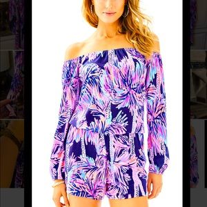 Lilly Pulitzer Gorgeous Romper small